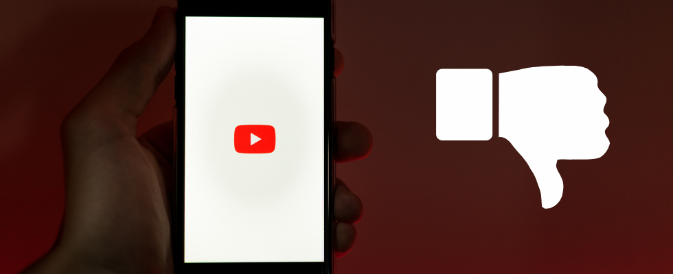 YouTube verabschiedet sich vom öffentlichen Dislike Count