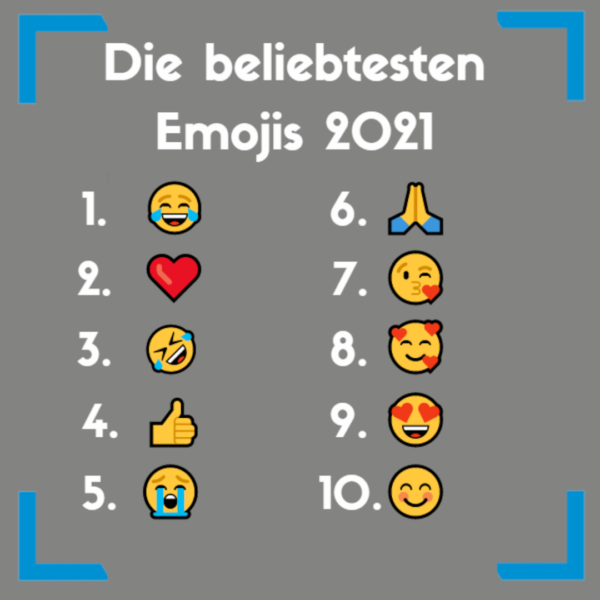 Das sind die 10 beliebtesten Emojis 2021 OnlineMarketing.de
