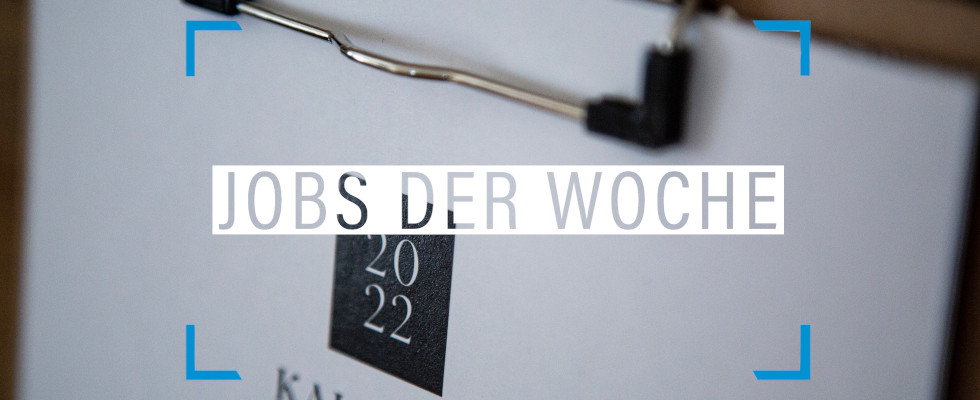 Bye-bye 2021 – hallo neue Job-Chance: Mit unseren Jobs der Woche