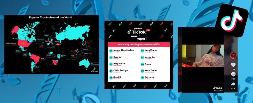 TikToks musikalischer Jahresrückblick: Das sind die Top Songs, Artists und Genres