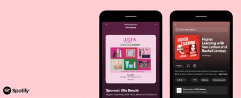 Spotify launcht clickable Podcast Ads mit Call-to-Action Cards