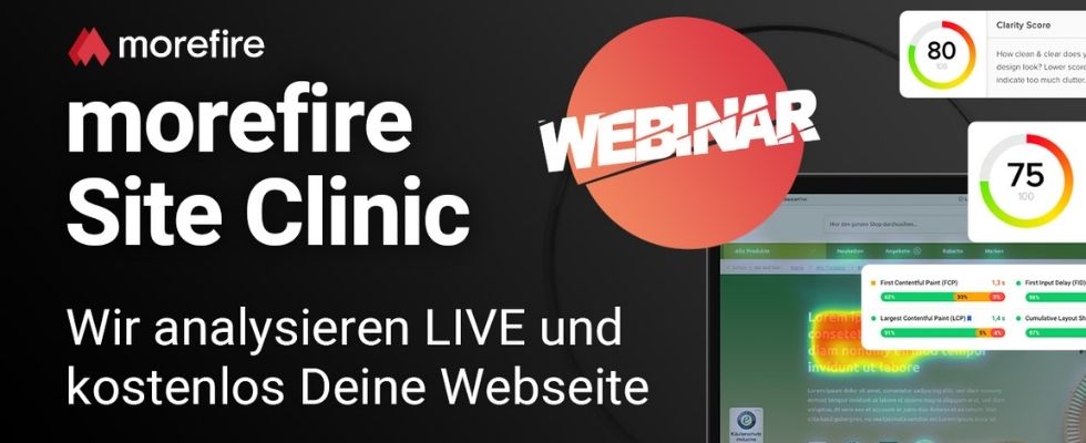 Webinar: Lass deine Website live analysieren