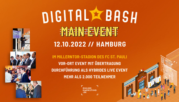 Das Digital Bash Main Event – schon jetzt vormerken!