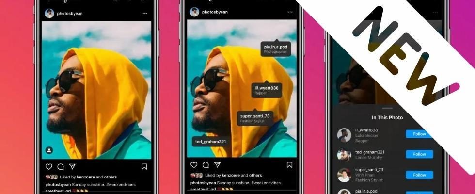 Instagrams neue Enhanced Tags: Mehr Kontext beim Posting