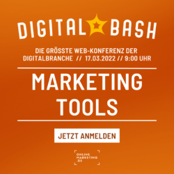 Die richtigen Instrumente, um online zu überzeugen: Digital Bash – Marketing Tools