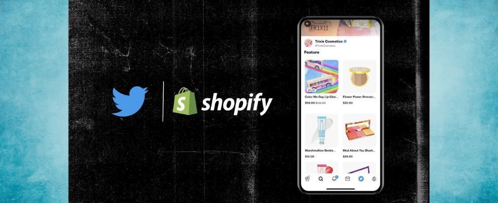 Twitter und Shopify gehen Partnerschaft ein