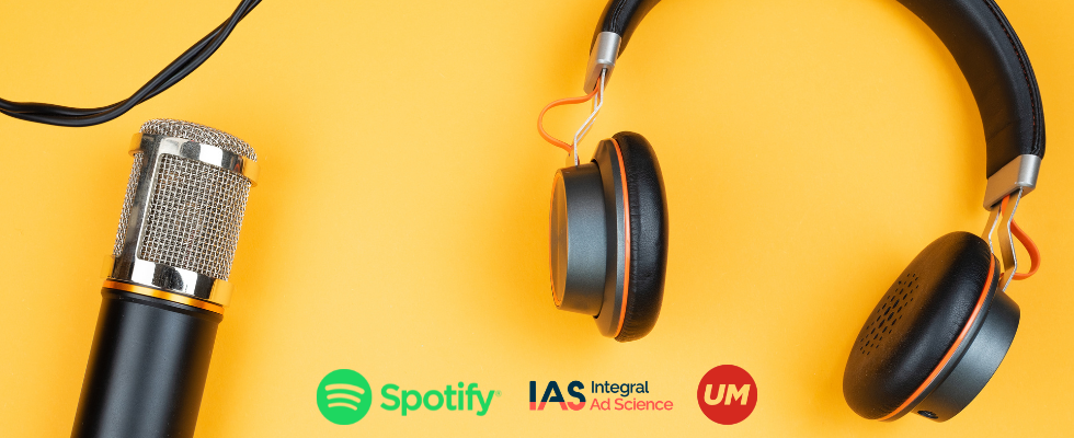 Branchen-Vorreiter:innen: Spotify und IAS entwickeln Brand-Safety-Lösung für Podcast Advertising