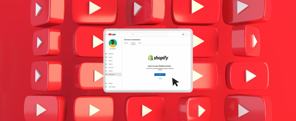 YouTube verkündet Kooperation mit Shopify