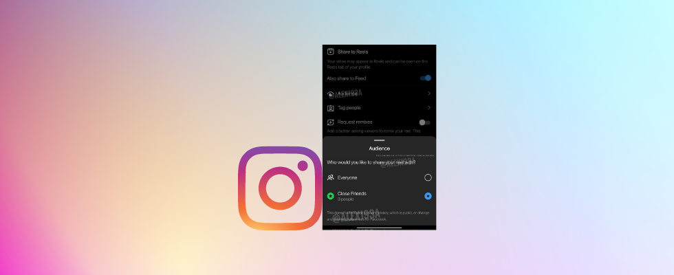 Instagram plant 2 neue Features, darunter Reels nur mit Freund:innen zu teilen