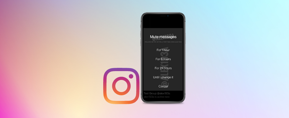 Instagram testet Mute-Funktion für Chats und Calls