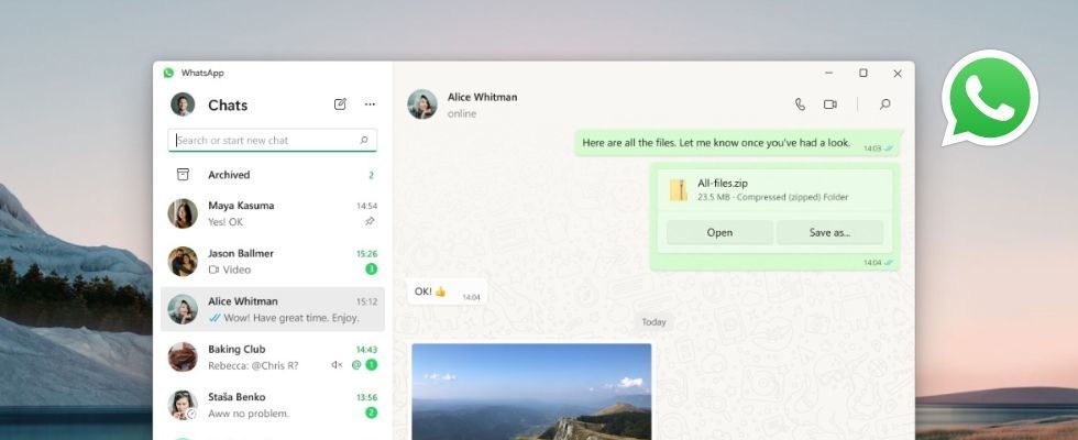 Neue WhatsApp Desktop App funktioniert ganz ohne Verbindung zum Smartphone