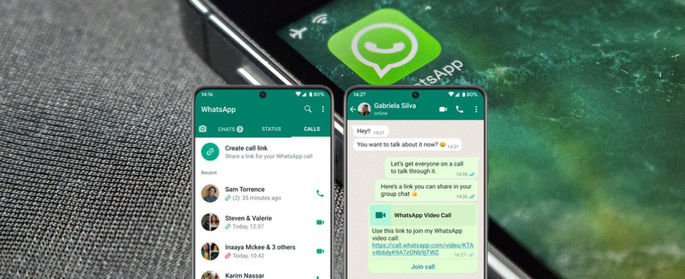 WhatsApp führt die Option „Click-to-Call“ Links ein