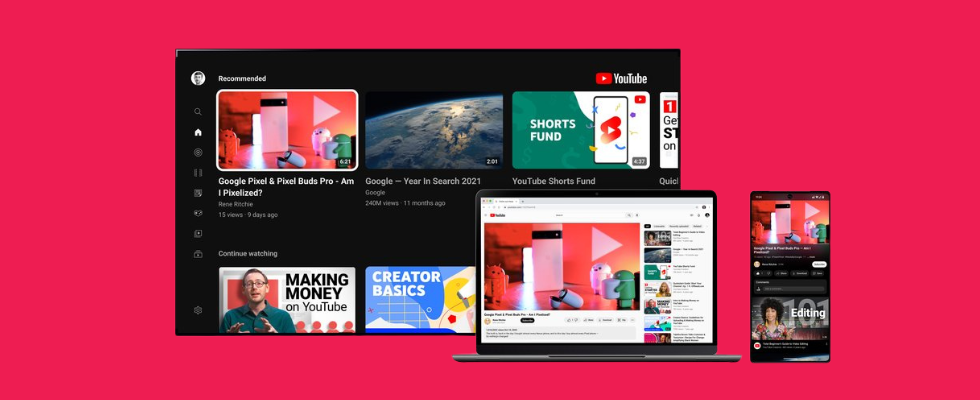 Neue Design-Elemente und Video-Features: Das ist der neue YouTube Look