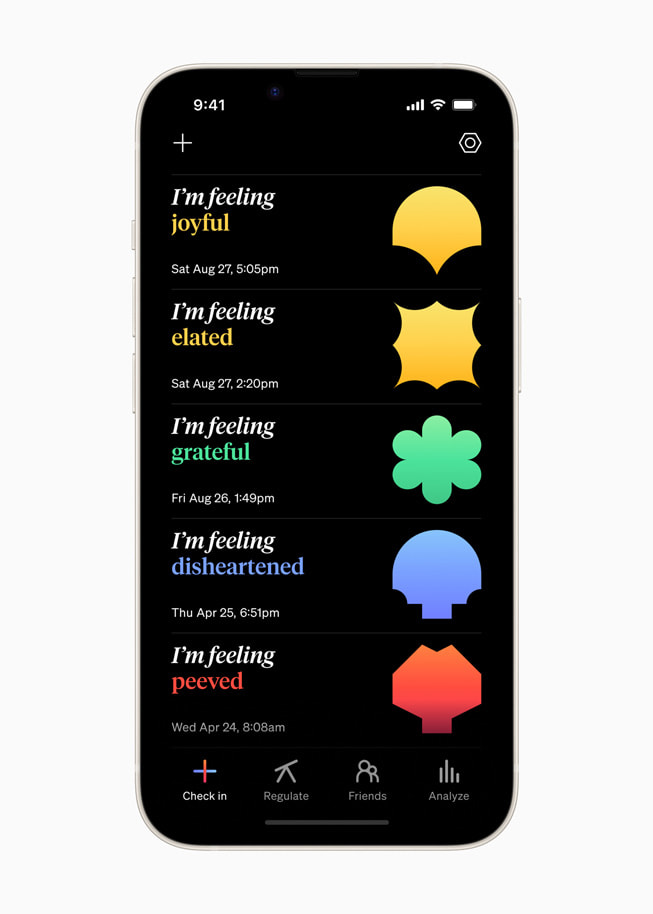 Die App How We Feel, © Apple