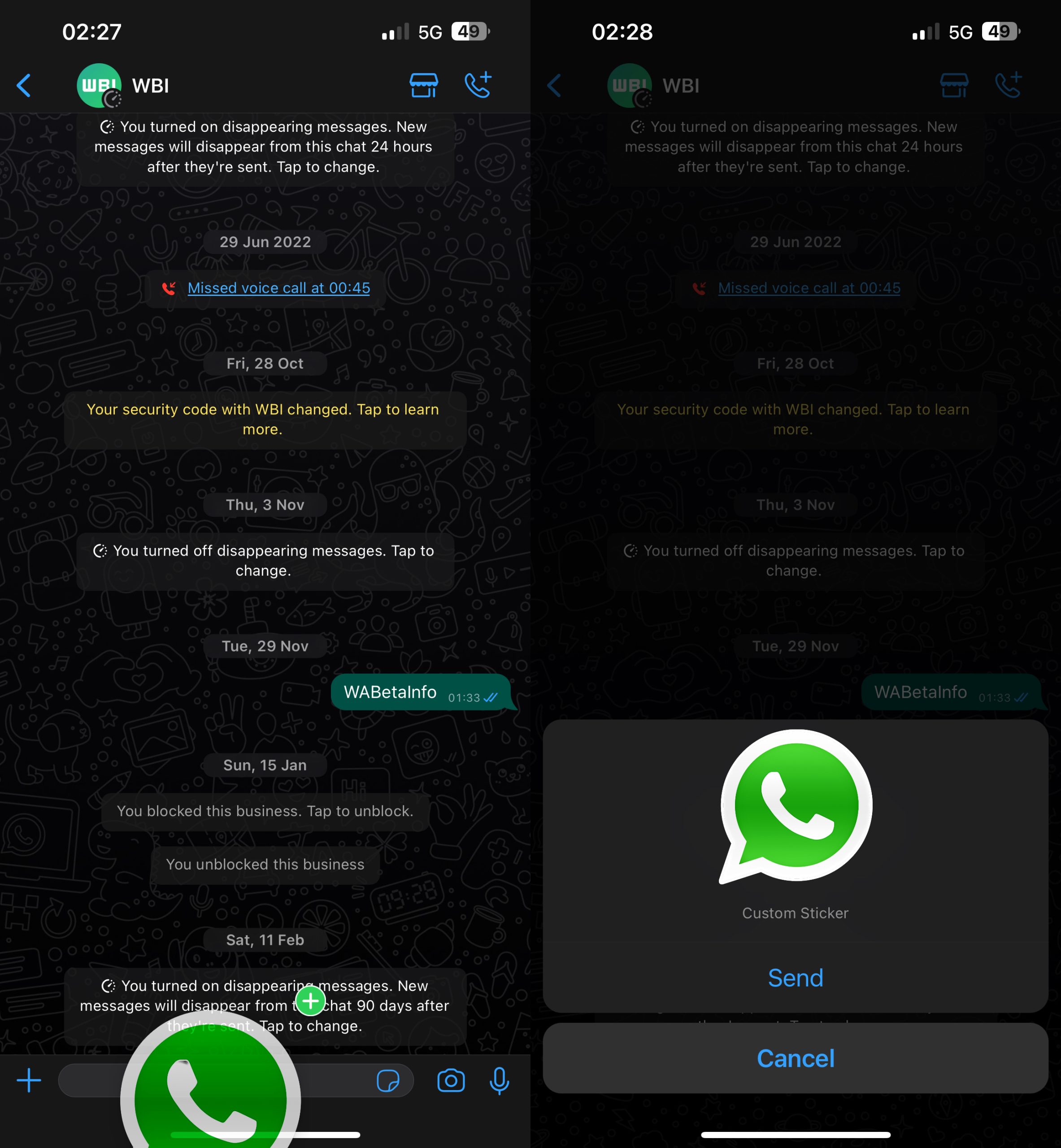 WhatsApp auf dem iPhone: Endlich müsst ihr für Sticker keine Extra-Apps  mehr herunterladen