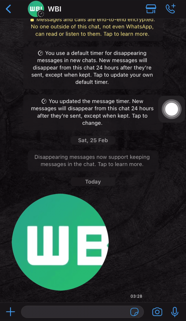 Die neuen Videonachrichten im WhatsApp-Chat