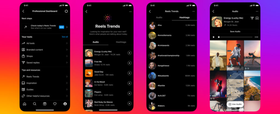 Trends, Features und Insights: Instagram zeigt 5 Updates für Reels