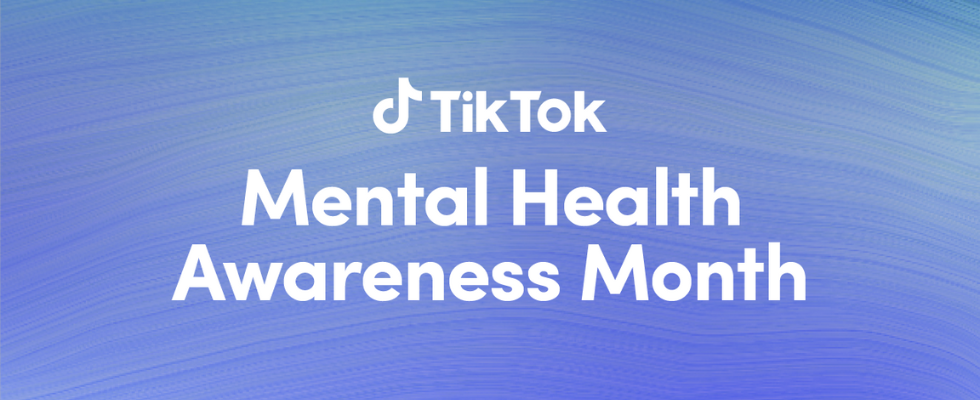 TikTok führt neuen Mental Health Hub ein