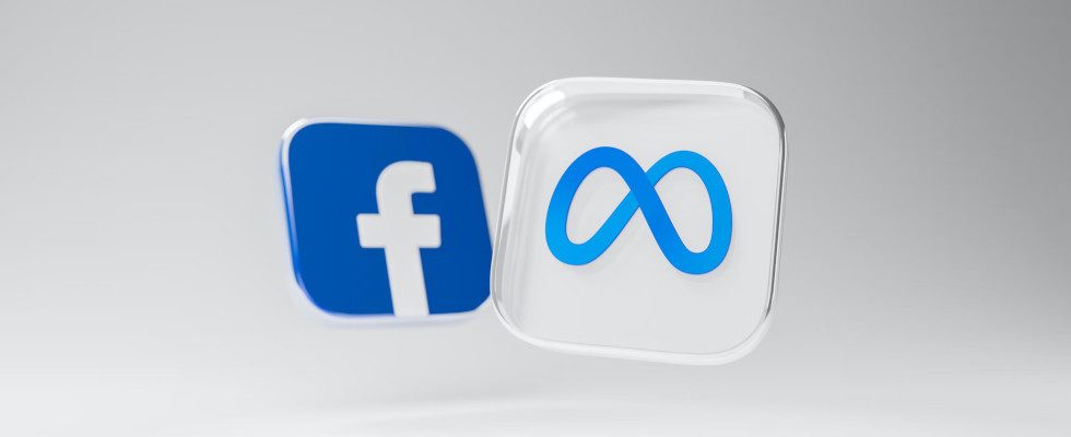 Facebook- und Meta-Logo