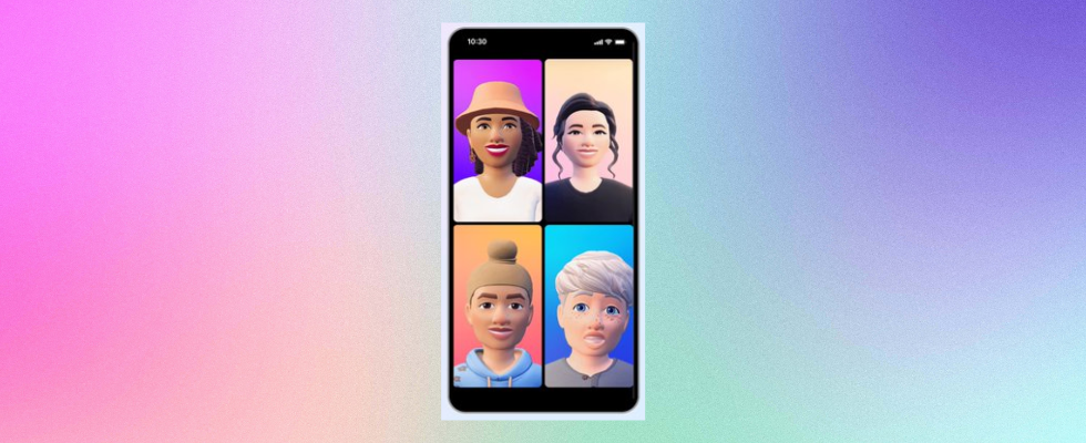 Meta launcht Avatare für Echtzeit-Video-Calls
