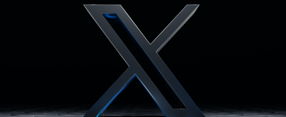 © Viralyft - Unsplash, X-Logo vor dunklem Hintegrund