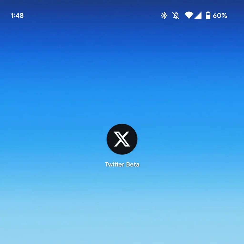 Betaversion der X Android App
