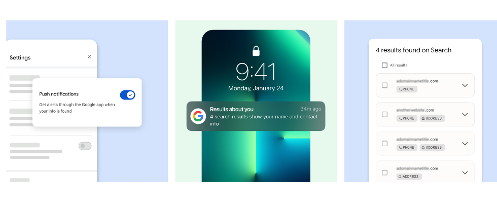 Datenschutz-Update bei Google: Persönliche Bilder entfernen lassen, Dashboard für Results About You und Blurring per Default