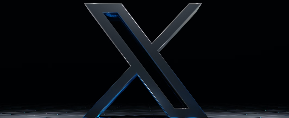 © BoliviaInteligente - Unsplash, X-Logo vor dunklem Hintergrund