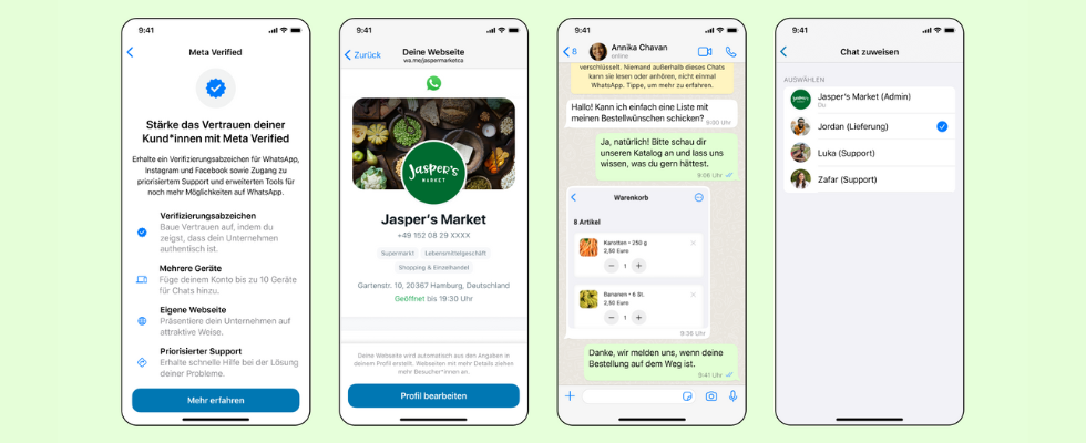 Meta Verified für Unternehmen und Chat-Dienstleistungen über Flows – großes WhatsApp Update