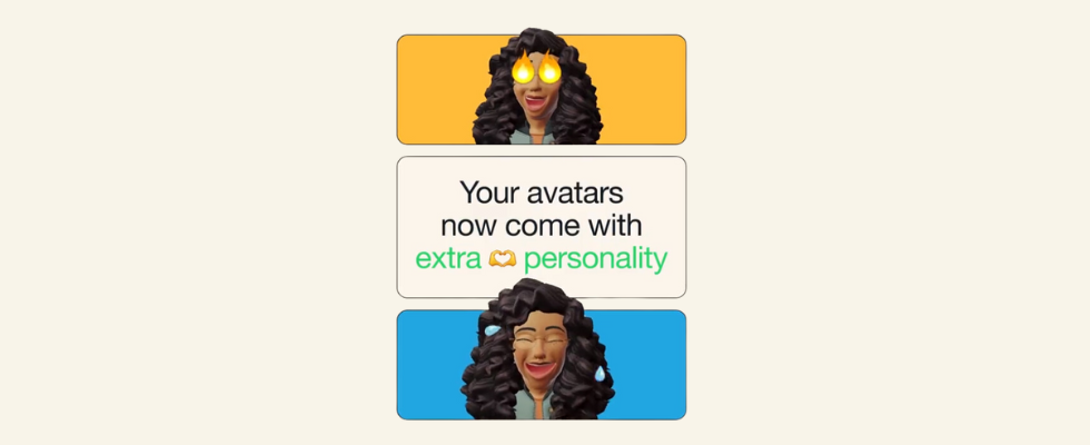 WhatsApp bringt Animated Avatar Sticker in den Chat