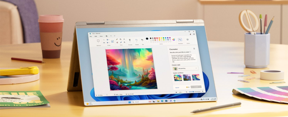 Microsoft führt KI-gestützten Paint CoCreator ein