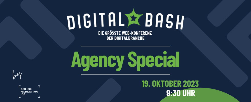 Boost your Agency: Digital Bash – Agency Special