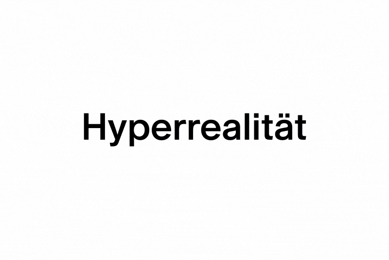 Hyperrealität im Webdesign