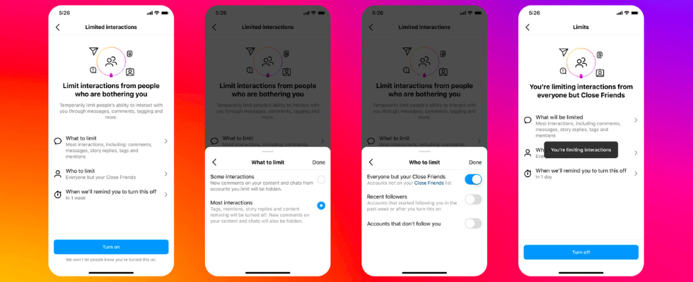 As a substitute of blocking: Instagram launches restricted interactions |  On-line Advertising and marketing.de