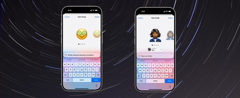 Endlich genau das passende Emoji kreieren: Apple Genmojis