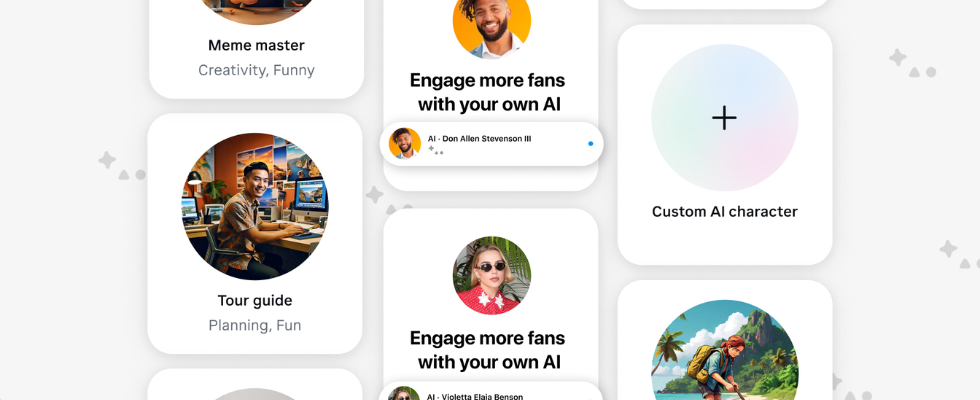 Creator AIs und AI Characters: KI-Extensions für Instagram dank Meta AI Studio