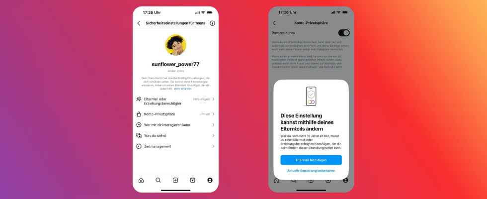 Mit großen Einschränkungen: Instagram launcht Konten für Teenager