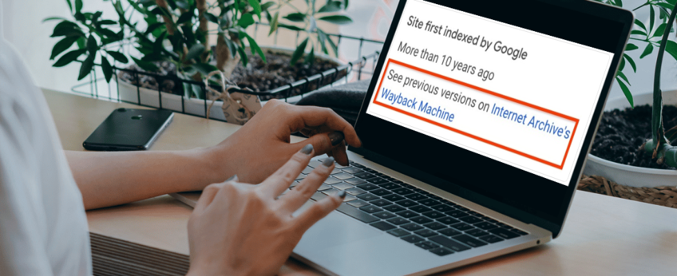 Alte Website-Versionen über Suchergebnisse finden: Google verlinkt auf Wayback Machine