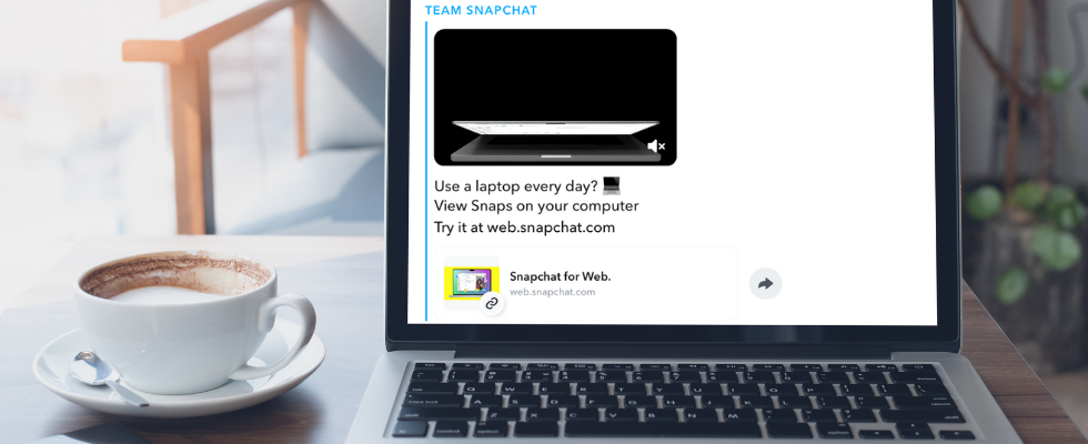 Endlich in der Desktop-Version: Snapchat Web