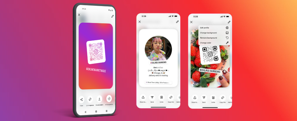 Instagram Profile Cards offiziell ausgerollt: Business-Karte mit QR-Code, Links und Bildoptionen