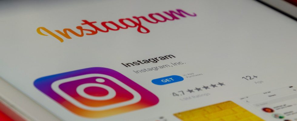 Instagram Ansicht im AppStore