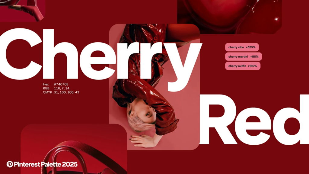 Trendfarbe Cherry Red