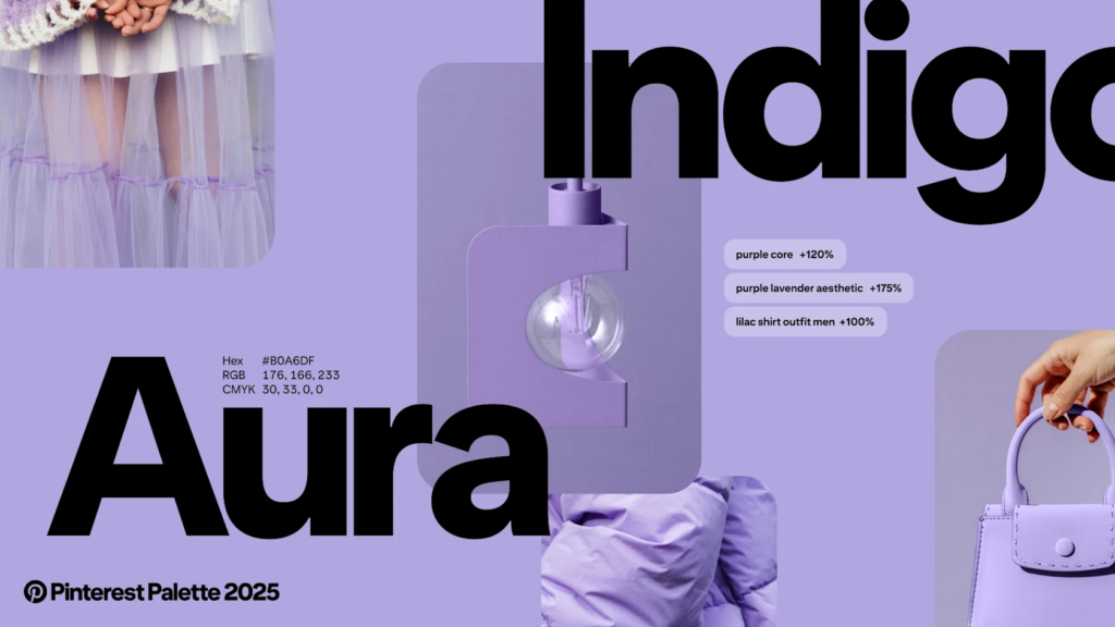 Trendfarbe Aura Indigo