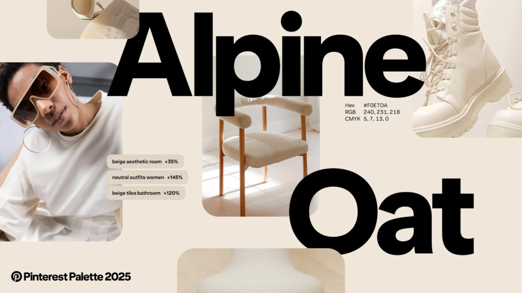 Trendfarbe Alpine Oat