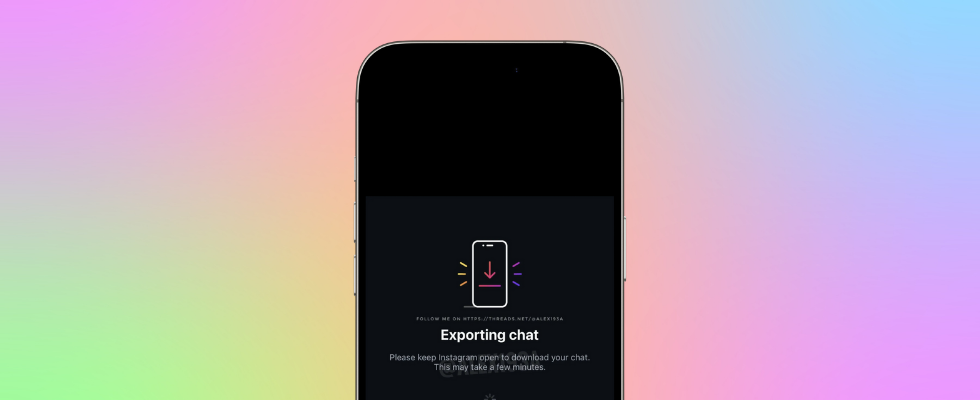 Instagram testet Chat-Export für DMs: Warum das Feature so kontrovers ist