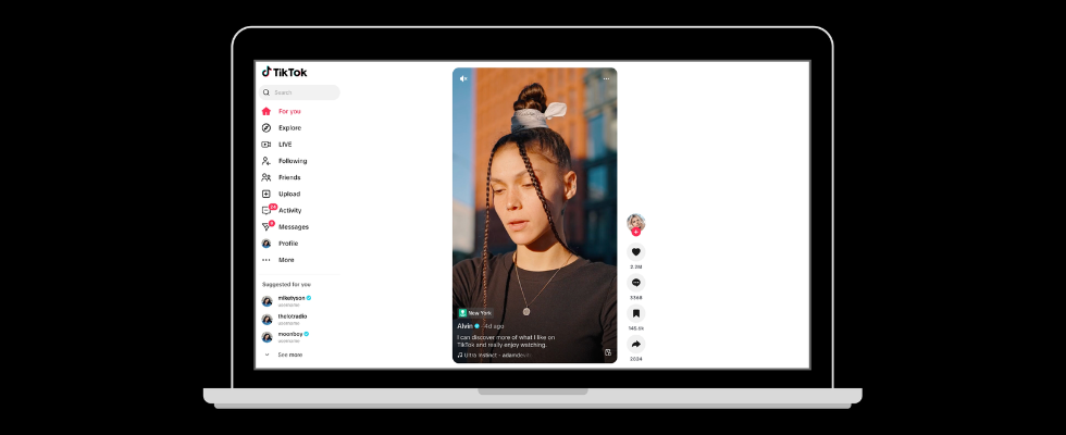 TikTok optimiert die Web Experience – und erklärt den Algorithmus?