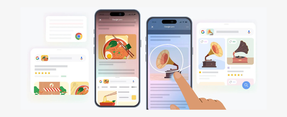 Google Lens auf iOS: Einfach per Fingertipp den Bildschirm durchsuchen