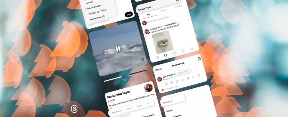Großes Threads Update: Endlich Default Feeds, neuer Video-Player und Topics im Profil