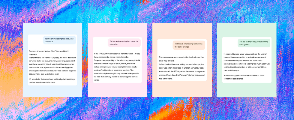 ChatGPT wird bunt: OpenAI bringt Color Feature für alle