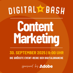 Digital Bash – Content Marketing x Adobe